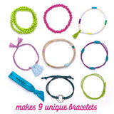 Craft-tastic – Bracelet Box – Jewelry Making Craft Kit Includes 9 DIY Bracelets – Jewel Tones Edition – Arts & Crafts Set for Kids, Tweens & Teens – Fun & Creative Gift