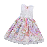 CUTICATE Cartoon Horse Printed Dress Outfit for 1/4 Ball Jointed Doll LUTS Volks AS