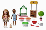 Barbie Sweet Orchard Farm Chelsea Doll & Friend, Veggie Garden Playset