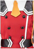 C-ZOFEK Zero Two Cosplay Japanese Uniform Red Costume (Medium, Red)