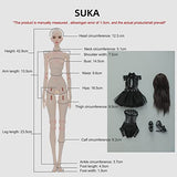 OIIAJEFSR New BJD Dolls 42.8cm Ball Jointed Body Doll 1/4 Supermodel SD Doll Articulated Action Figure Private Custom Handmade DIY Toys Best Gifts for Girl Birthday