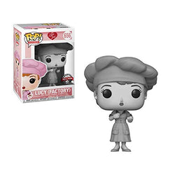 Funko 129114 Pop! Television: I Love Lucy - Factory Lucy (Black & White Exclusive) #656
