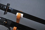 Shijian Japanese Samurai Katana Sword - Black Blade