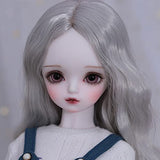MEShape 1/4 Anime Girls BJD Dolls 38.7cm Customized SD Doll with Doll Clothes Wig Shoes Accessories, Look Like Princess, Rotatable Joints DIY Lifelike Pose,A,1/4