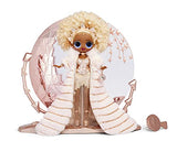 LOL Surprise Holiday OMG 2021 Collector NYE Queen Fashion Doll with Gold Fashions and Accessories, New Year’s Celebration Look, Light Up Stand – Great Gift for Girls Ages