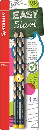 Stabilo Easygraph Left Handed Pencil - 2 Pack