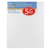 16 x 20 Necessities Canvas Value Pack by Artist's Loft, 5 Pack