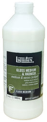 Liquitex Professional Gloss Fluid Medium & Varnish, 32-oz
