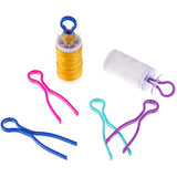 BBTO 80 Pieces Bobbin Thread Holders Thread Buddies Clips Sewing Machine Accessories for Thread