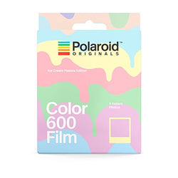 Polaroid Originals 4847 Instant Color Film for 600 - Ice Cream Edition, Pastel