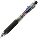 Tombow 3 Colors Ballpoint Pen, Reporter 3, Black, Red, Blue, Transparent Body (BC-TRC20)