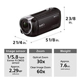 Sony - HDRCX405 HD Video Recording Handycam Camcorder (black)