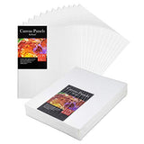 Canvas Boards for Painting 12 Pack - 8 inch x 10 inch Artist Canvases for Painting - Perfect for Oil & Acrylic Paint - Painting Canvas Panel