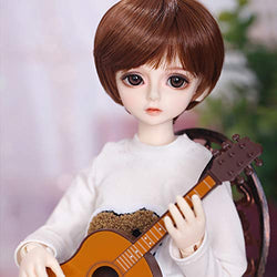 W&Y 1/4 BJD Dolls, 15.7 Inch 40cm SD Doll Children's Creative Toys Action Figure + Makeup + Accessory Best Gift for Boys