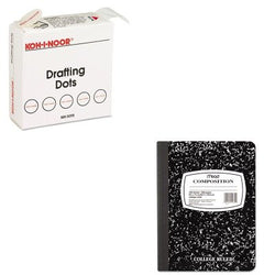 KITKOH25900J01MEA09910 - Value Kit - Koh-i-noor Adhesive Drafting Dots w/Dispenser (KOH25900J01)