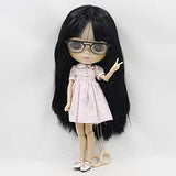 Fortune Days Metal Square Frame Doll Glasses for Blythe or ICY Doll Accessories (Classic)