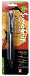 Sakura 50286 SumoGrip 0.7-mm Pencil with Eraser, Clear Gray