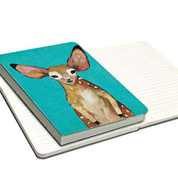 Studio Oh! Hardcover Medium Deconstructed Journal Available in 10 Designs, Eli Halpin Sweet Fawn
