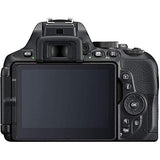 Nikon D5600 DSLR Camera with 18-55mm Lens (1576) + Nikon 70-300mm Lens + 64GB Memory Card + Case + Corel Software + 2 x EN-EL14A Battery + LED Light + Filter Kit + More (International Model) (Renewed)