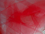 Tulle Red 108 Inch Wide Fabric By the Yard (F.E.®)