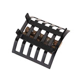 NINGWANG 1/12 Dollhouse Furniture Metal Rack with Firewood for Living Room Fireplace Model