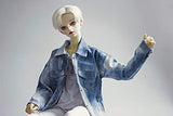 Kuafu 1/3 BJD Doll Clothes for Uncle and Boy Jean Coat (only Coat)