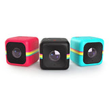 Polaroid Cube+ 1440p Mini Lifestyle Action Camera with Wi-Fi & Image Stabilization (Red)