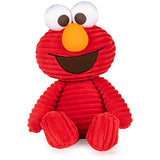 GUND Sesame Street Cuddly Corduroy Elmo Plush Stuffed Animal, Red, 13”