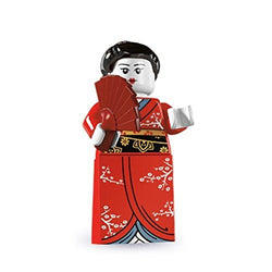 LEGO Series 4 Collectible Minifigure Japanese Kimono Girl