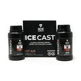 ICE EPOXY IceThin Epoxy Resin-11 Crystal Clear Epoxy Resin-High Gloss Shine-The Best Artist Resin kit-Ideal for Clear Casting and Molding, Jewelry Making and Countertops Coating (2 X 8 oz (500ml))
