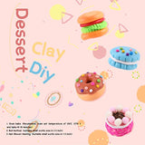 Polymer Clay Kit, Modeling Clay Oven Bake for Kids DIY Gifts Girls Boys Adults and Artists, 32 Colors Baking Molding Clay Set with Tools, Tutorial Book for Christmas Beginner Dessert Decoration