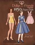 Dollys and Friends Originals 1950s Paper Dolls: Fifties Vintage Fashion Paper Doll Collection