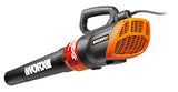 Worx Turbine 12 Amp Corded Leaf Blower with 110 MPH and 600 CFM Output and Variable Speed Control – WG520