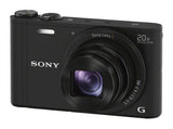 Sony DSCWX350 18 MP Digital Camera (Black)