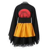 Anime Maid Outfit Cosplay Halloween Costume for Women Girl Dress Kimono Uniform (adult, M)