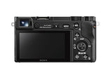 Sony A6000 Interchangeable Lens Digital Camera with SELP1650 and SEL55210 Lens Kit - Black (24.3MP)