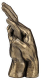 Soulmates Lovers Hands Entwined Sculpture - Perfect Wedding Anniversary Gift