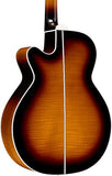 Takamine EF450C Thermal Top Acoustic-Electric Guitar Brown Sunburst