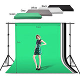 YISITONG Photography Video Studio Lighting Kit Softbox Umbrella Continuous Lighting Set with 4 Backdrops 6.2ft x 10ft Background Stand Support System for Photo Studio Product Portrait Video Shooting