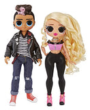 LOL Surprise OMG Movie Magic Fashion Dolls 2-Pack Tough Dude and Pink Chick with 25 Surprises Including 4 Fashion Looks, 3D Glasses, Movie Accessories and Reusable Playset - Great Gift for Ages 4+