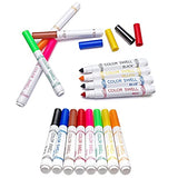 Color Swell Washable Markers Bulk Pack 18 Boxes of 8 Vibrant Colors (144 Total) Perfect Markers for Kids, Parties, Classrooms