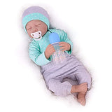 Kaydora Reborn Baby Dolls Boy, 22 Inch Realistic Sleeping Newborn Baby Doll, Handmade Weighted Silicone Reborn Dolls That Look Real