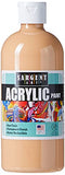 Sargent Art (SARAD) 16oz Acrylic Paint Assortment, 12 Colors, Bottles, Count