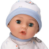 Adora Adoption Baby Boy Handsome - 16 inch Realistic Newborn Baby Doll with Doll Accessories and Certificate of Adoption