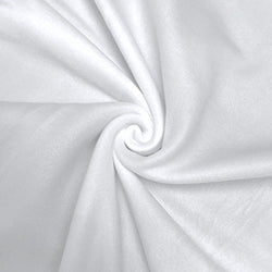 Solid Polar Fleece Fabric Anti Pill 60 Wide FWD (White)