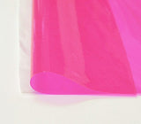12 Gauge Pink Tinted Plastic Vinyl Fabric 54" Wide Sold By The Yard