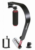 Polaroid Steady Video Action Stabilizer System + Polaroid Magnet to Tripod Adapter Mount For