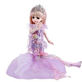 UCanaan 1/6 BJD Dolls Clothes Set for 11.5In-12In Fashion Jointed Dolls 30cm Poseable Dolls-Purple Mermaid