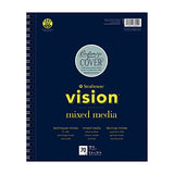 Strathmore (662-59 Vision Mixed Media Pad, 9"x12", 70 Sheets