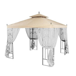 Garden Winds Replacement Canopy for Home Depot's Arrow Gazebo - LCM449B